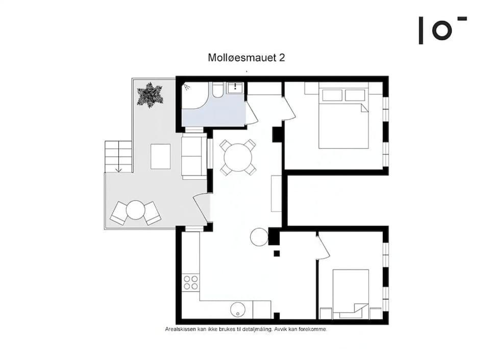 Central Apartment With Balcony, Self-Check In & Private Entrance Bergen Luaran gambar